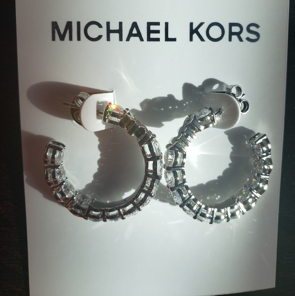 Michael kors hoop earring